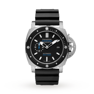 Replica Panerai Submersible Mens Black 47mm watch